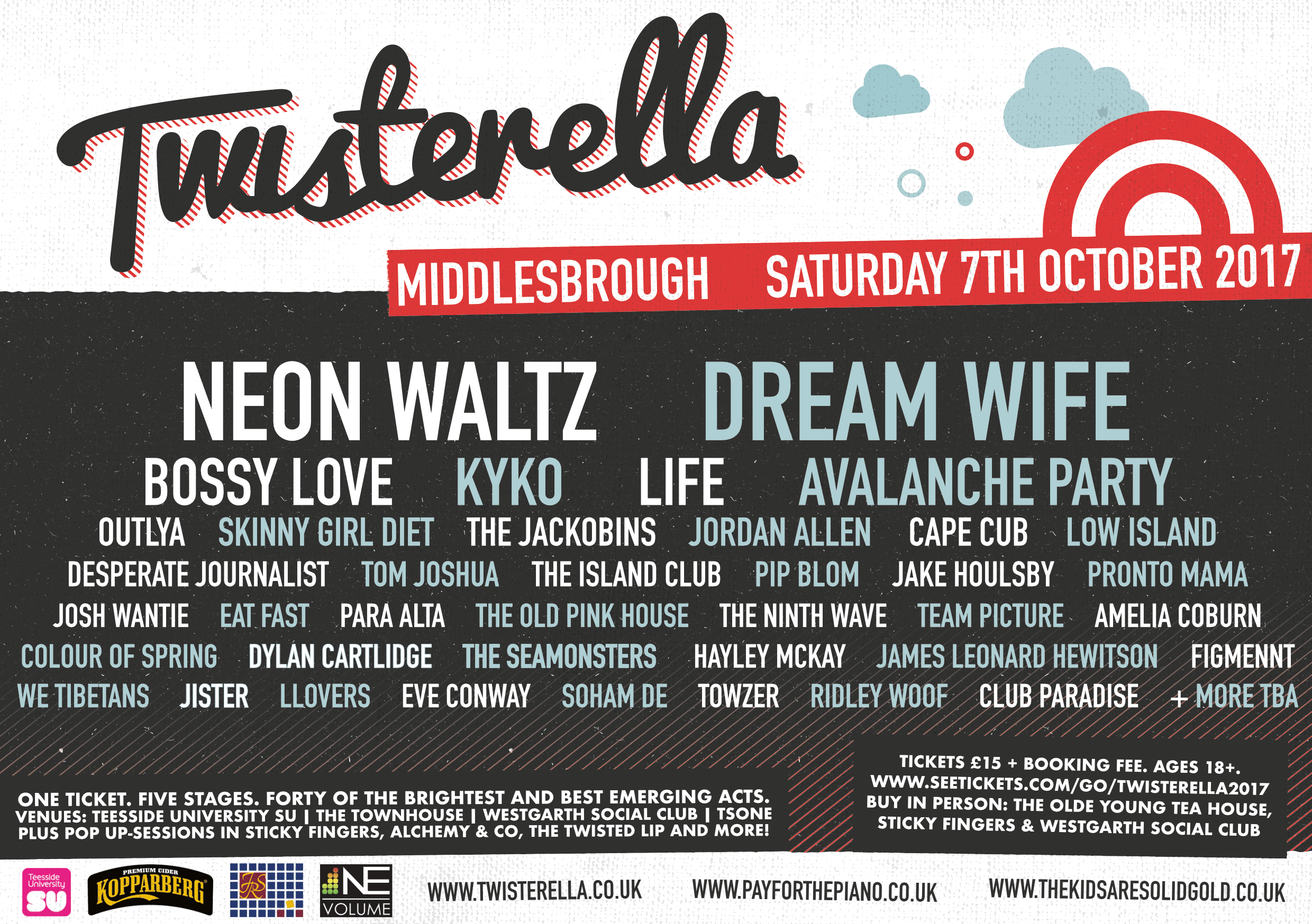 twisterella festival 2017 line-up